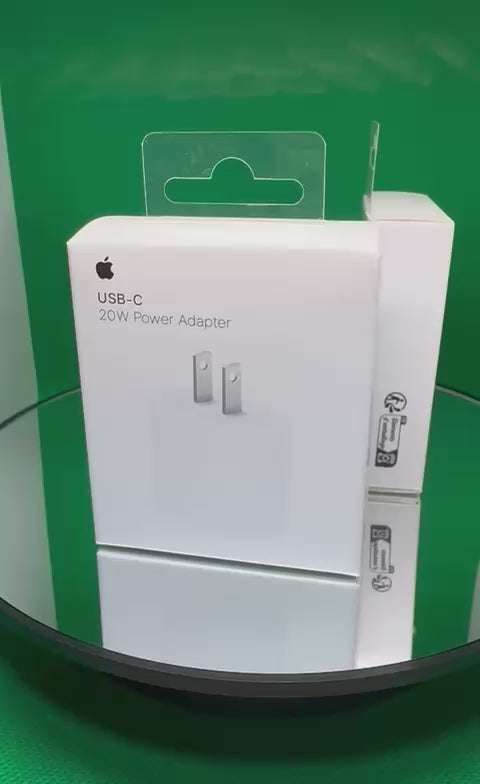 Apple cubo 20w + Cable USB-C a Lightning 1M Original