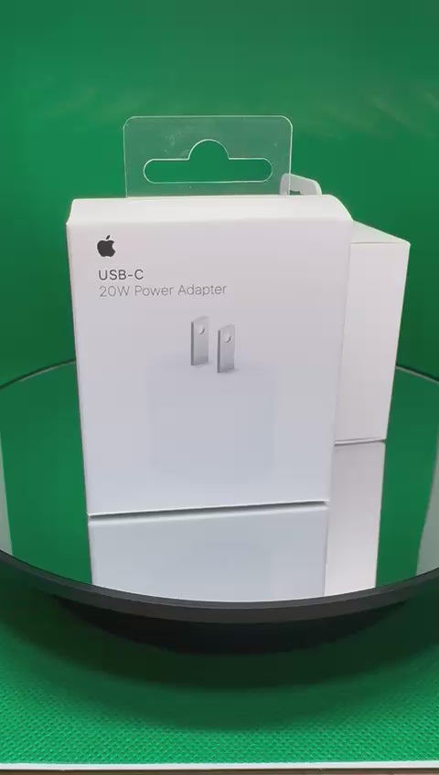 Apple Cubo 20w + Cable 60w C to C Trenzado Original
