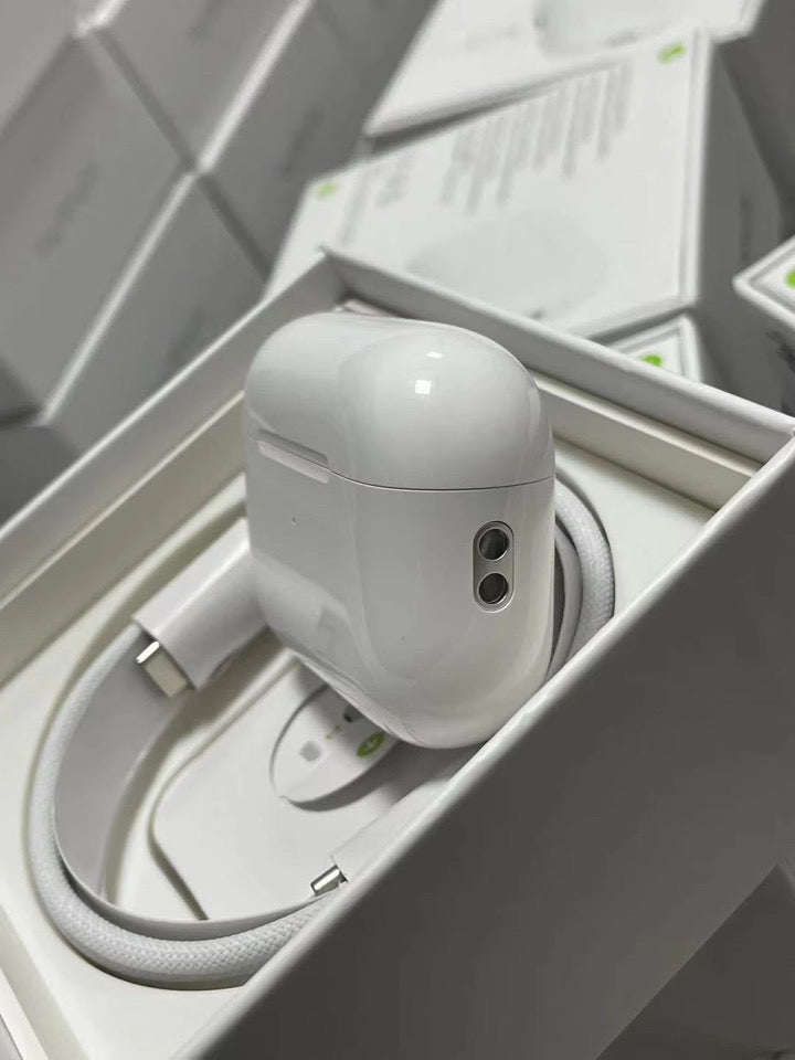 AIRPODS PRO 2 – RÉPLICA PREMIUM CON GPS, CARGA INALÁMBRICA Y ANC 🔥