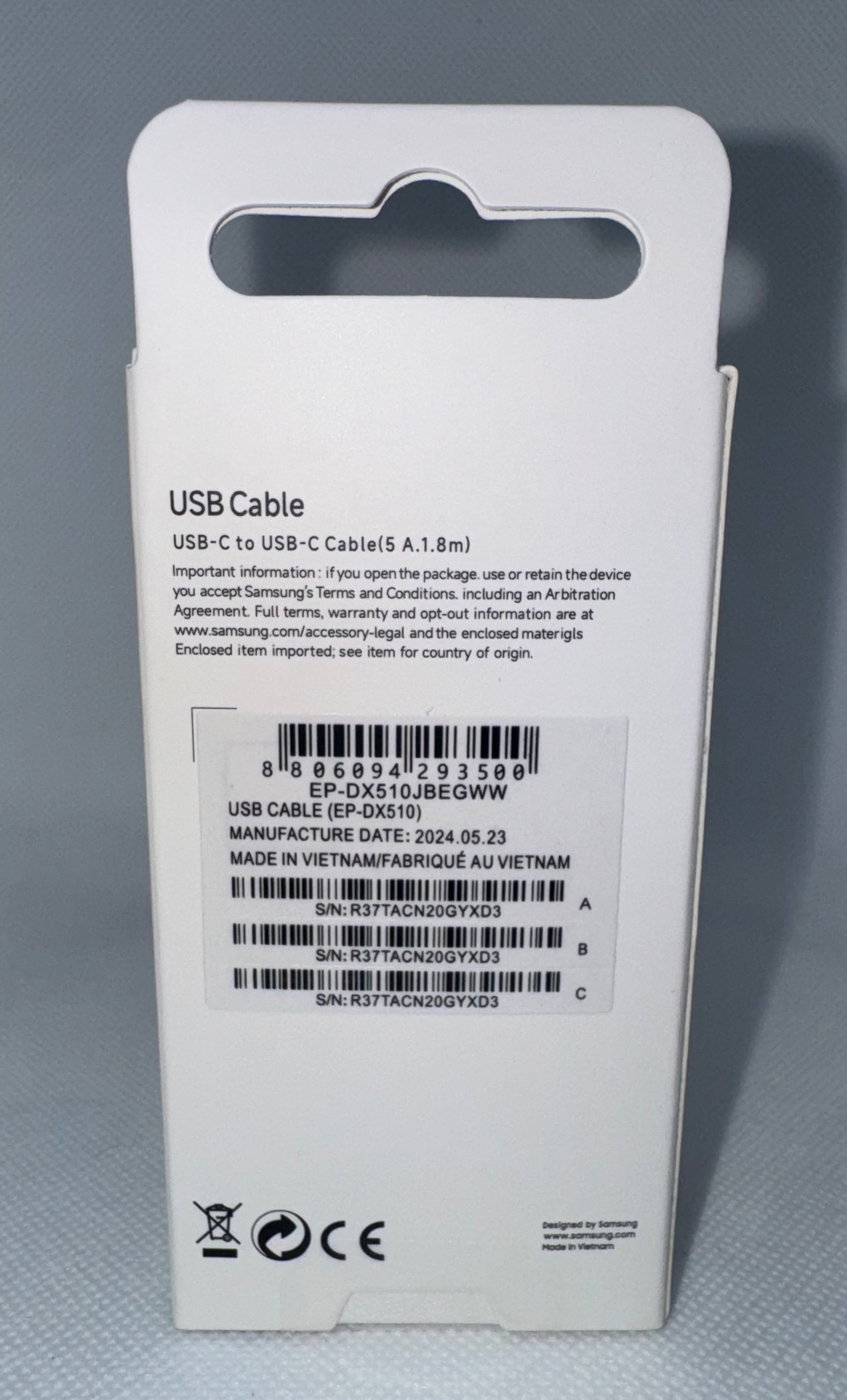 CABLE SAMSUNG ORIGINAL 1.8M – SÚPER CARGA RÁPIDA 5A