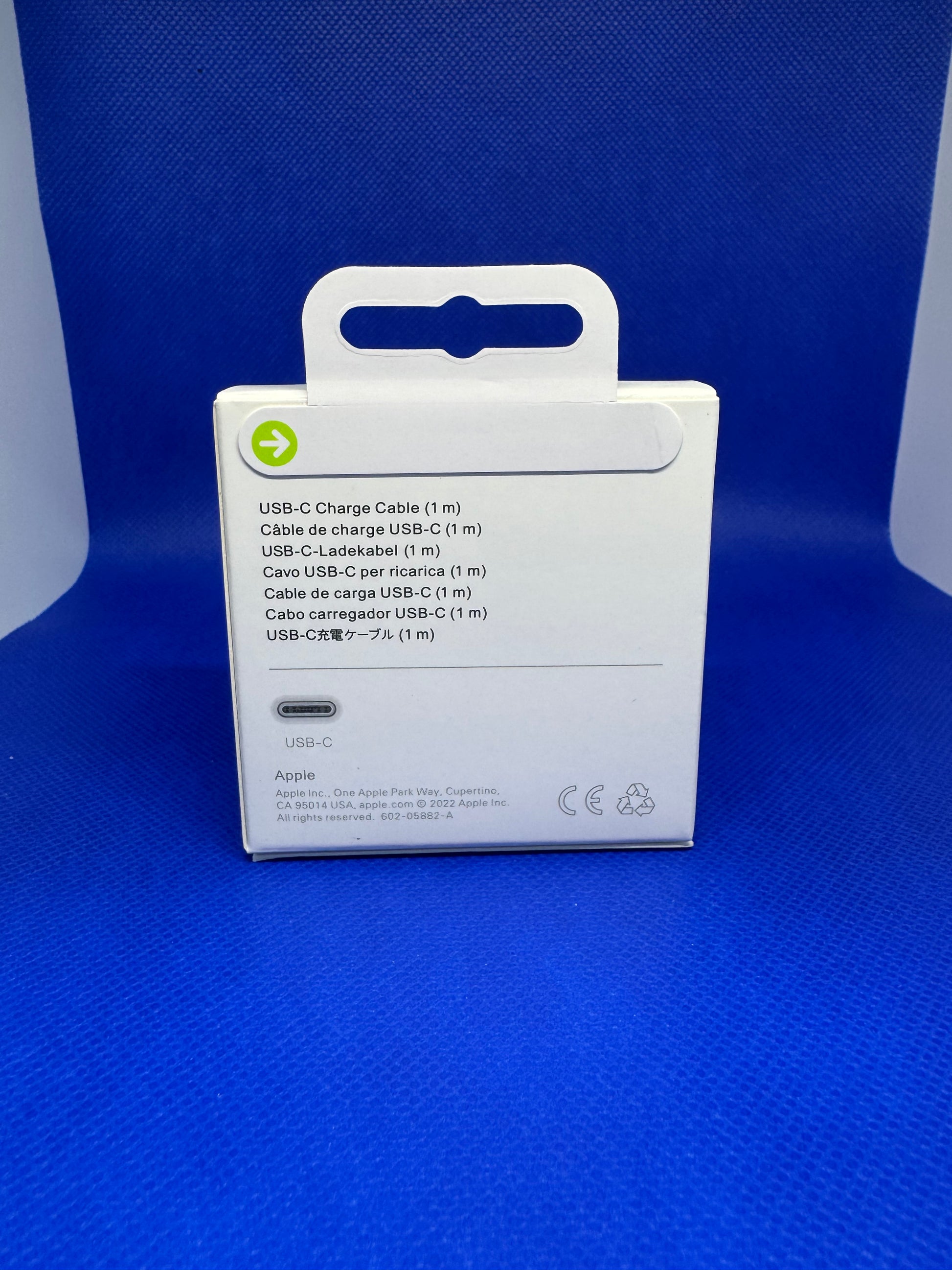 🟢 Cable USB-C a USB-C 60W Trenzado 1 Metro – Venta al Por Mayor