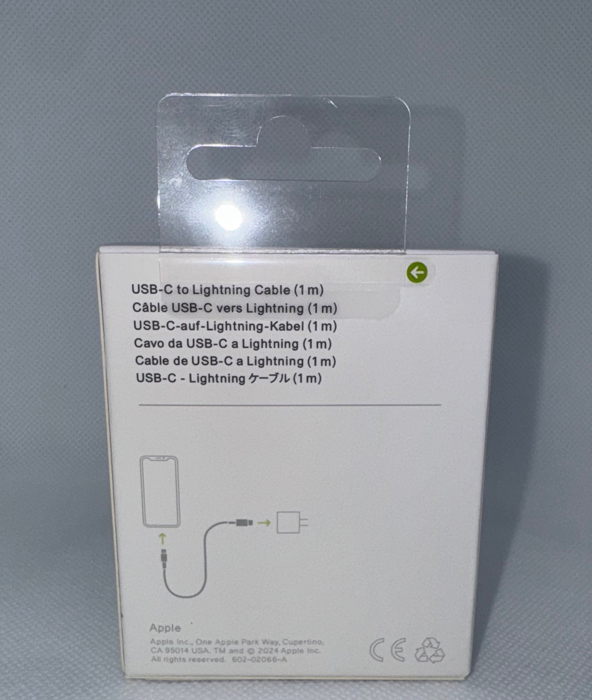 Cable Apple USB-C a Lightning Original – 1M