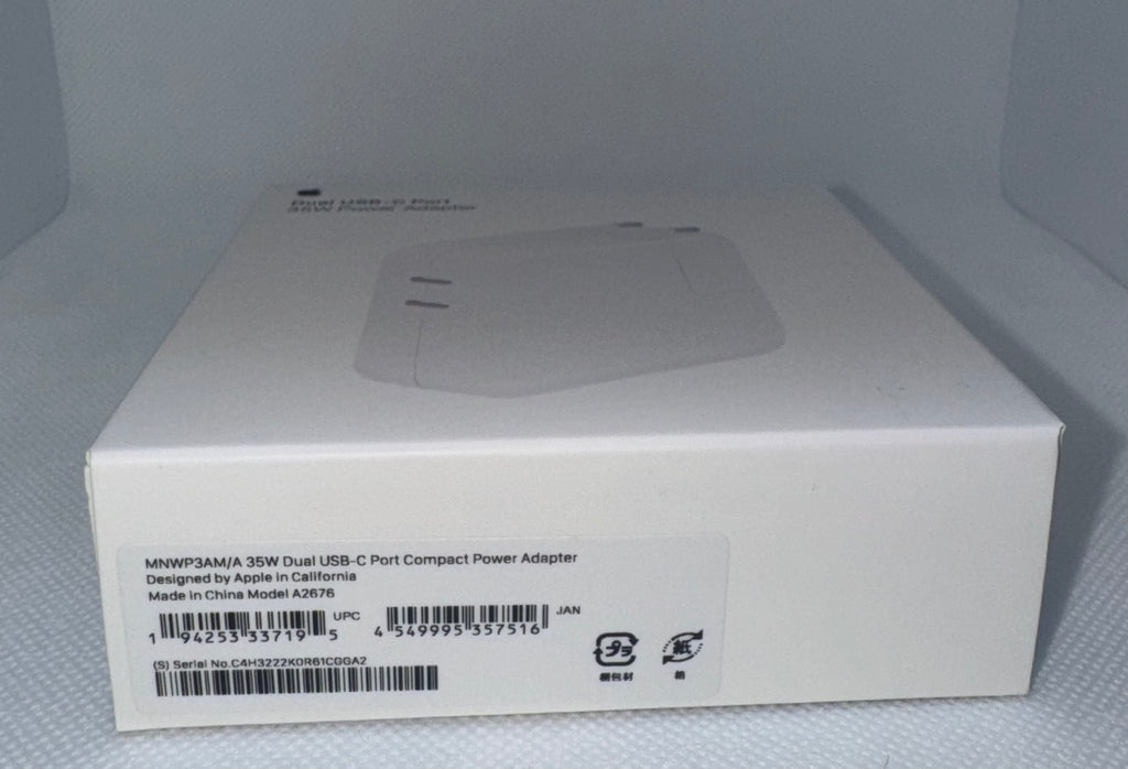 Adaptador Apple Original 35W con Doble Puerto USB-C