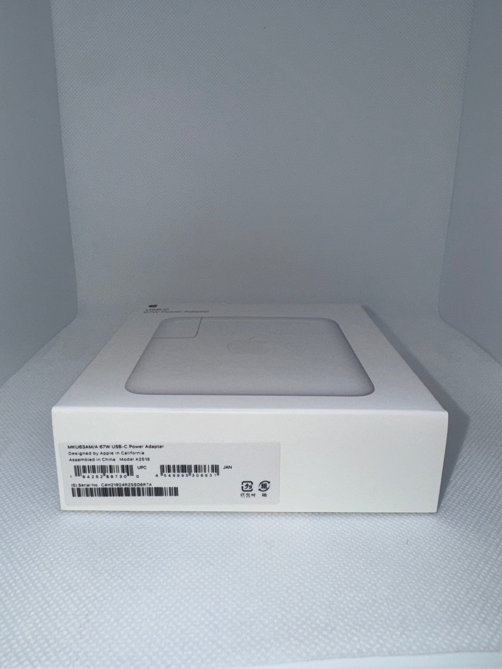 Adaptador Apple USB‑C 67W Original